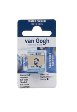 Aquarela Pastilha 291 Titanium Buff Van Gogh