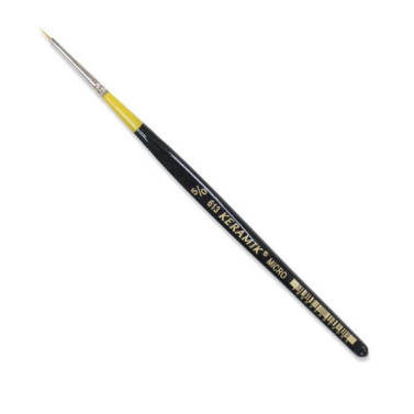 Pincel Sintetico Redondo Filete 613 Nº5/0 Keramik