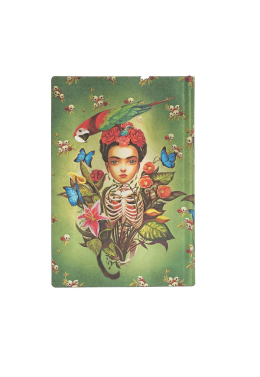 Caderno 9,5x14 Pautado Frida Mini Pb4617-2 Paperblanks