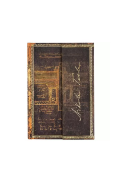 Caderno 9,5x14 Pautado Nikola Tesla Pb5463-4 Paperblanks