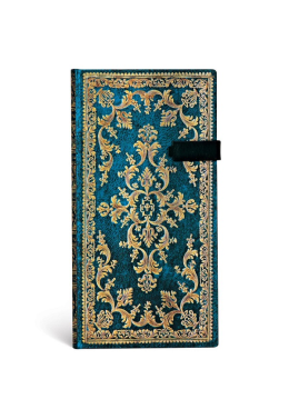 Caderno 9,5x18 Pautado Metauro Slim Pb4644-8 Paperblanks