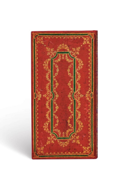 Caderno 9,5x18 Pautado Ironberry Slim Pb4432-1 Paperblanks