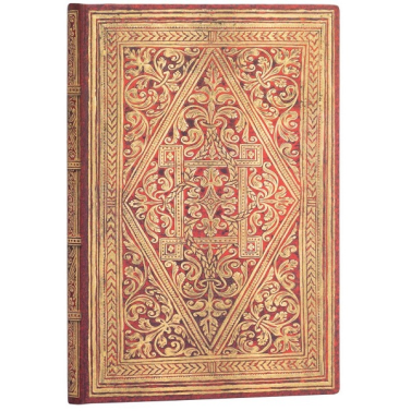 Caderno 14x18 S/pauta 72fls Golden Pathway Midi Pb7236-2 Paperblanks