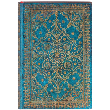 Caderno 14x18 Pautado 120fls Azure Midi Fb6478-7 Paperblanks