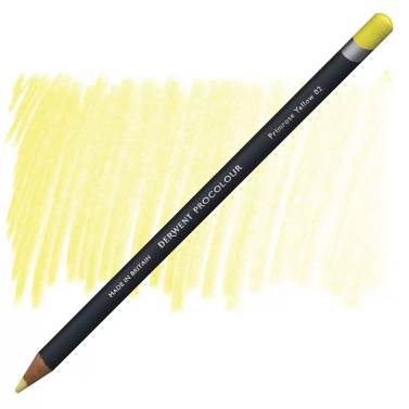 Lápis de Cor Procolour Primrose Yellow 02 Derwent