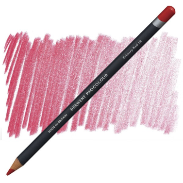 Lápis de Cor Procolour Primary Red 12 Derwent