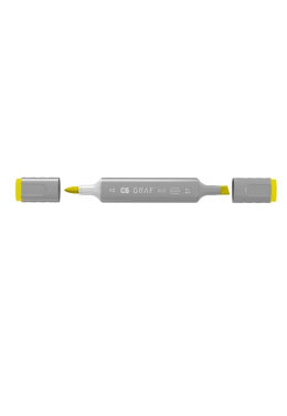 Marcador Grafduo Pincel 123 Fluorescent Yellow Cis
