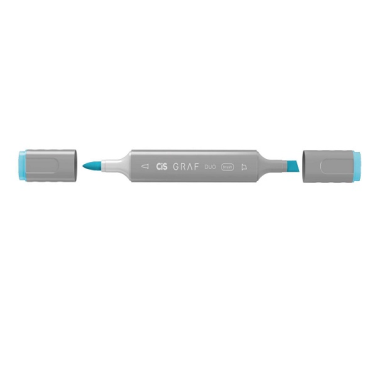 Marcador Grafduo Pincel 76 Sky Blue Cis