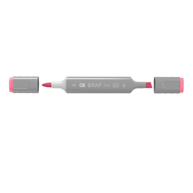 Marcador Grafduo Pincel 3 Rose Red Cis