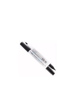 Marcador Ceramic Twin Marker Ponta Dupla Preta Marvy Uchida