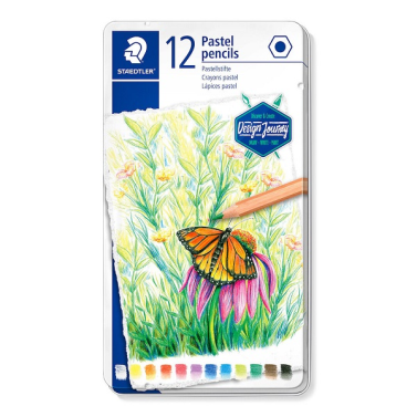 Estojo Lápis Pastel Seco C/12 146pm12 Staedtler