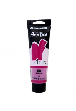 Tinta Acrilica 120ml Arts 102 Magenta Titanio Gr2 Corfix