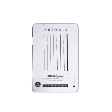 Estojo Caneta Nanquim c/8 689142 Artools