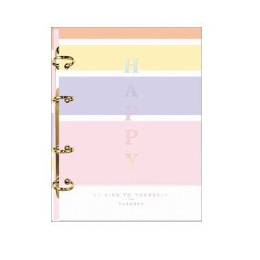 Agenda Argolada  Planner Happy 313947 Tilibra