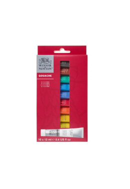 Estojo Tinta Guache c/10 12ml 0890001 Winsor & Newton
