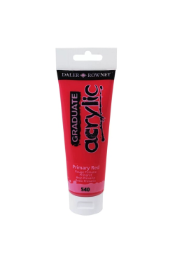 Tinta Acrilica 120ml Graduate Vermelho Titanio 540 Daler & Rowney