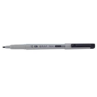 Caneta Nanquim 1,0mm Bullet Graf Tech Cis