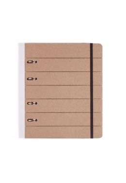 Caderno Argolado Criativo Kraft 17X24cm Cicero