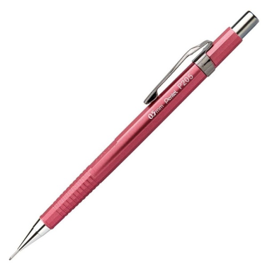 Lapiseira 0,5mm P205 Metalica Vermelha Pentel