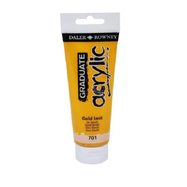 Tinta Acrilica 120ml Graduate Ouro 701 Daler & Rowney