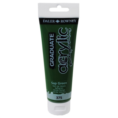 Tinta Acrilica 120ml Graduate Verde Seiva 375 Daler & Rowney