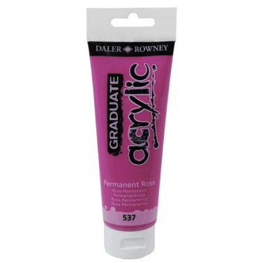 Tinta Acrilica 120ml Graduate Rosa Permanente 537 Daler & Rowney
