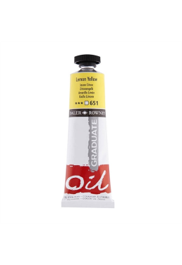 Tinta Oleo 38ml Amarelo Limão 651 Dale & Rowey