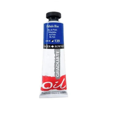 Tinta Oleo 38ml Azul Ftalo 139 Dale & Rowey