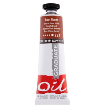 Tinta Oleo 38ml Terra Siena Queimada 221 Dale & Rowey