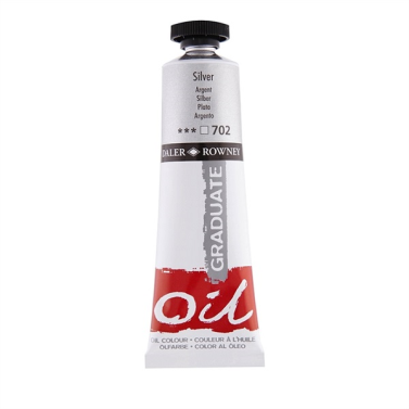 Tinta Oleo 38ml Prata 702  Dale & Rowey