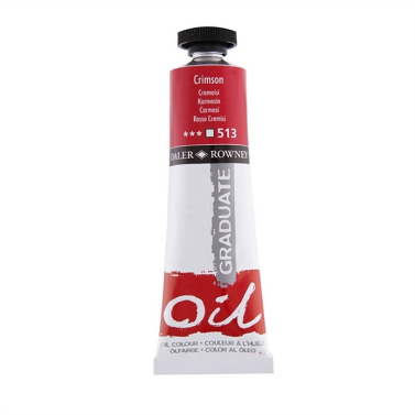Tinta Oleo 38ml Carmesim 513 Dale & Rowey