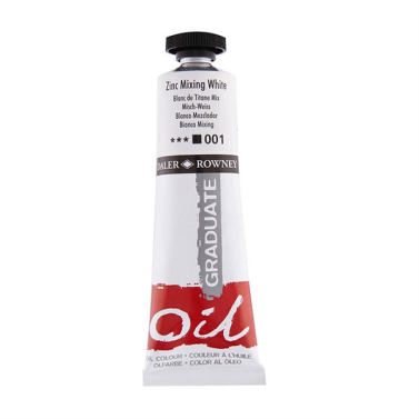 Tinta Oleo 38ml Branco Zinco 001 Dale & Rowey