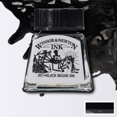 Tinta Desenho 14ml Indian Black 1005030 Winsor & Newton
