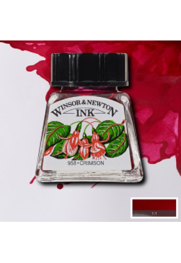 Tinta Desenho 14ml Crimson 1005203 Winsor & Newton