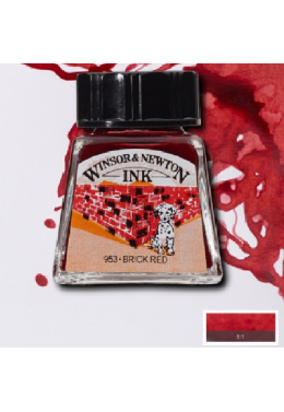 Tinta Desenho 14ml Brick Red 1005040 Winsor & Newton