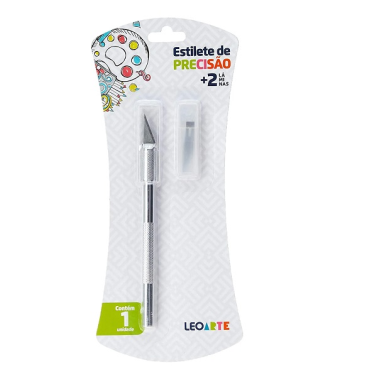 Estilete Bisturi 2 Laminas Extras 91424 Leonora