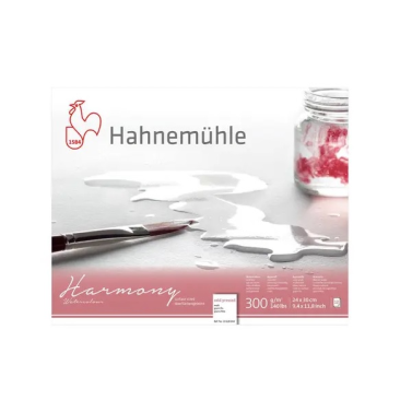 Bloco Aquarela Harmony 300g 24x30 12fls Tf 10628044 Hahnemuhle