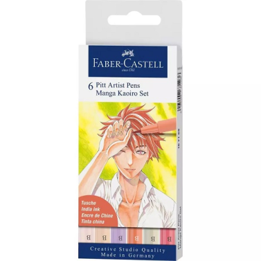Estojo Caneta Pincel Manga Kaoiro Set
