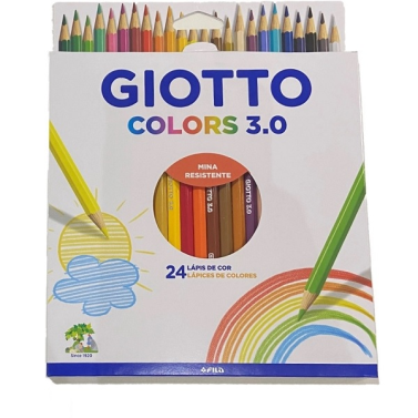 Estojo Lápis de Cor C/24 3.0 F276700sa Giotto
