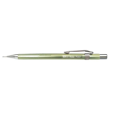 Lapiseira 0,7mm P207 Metalica Verde Pentel