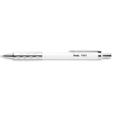Lapiseira 0,7mm P360 Branca Pentel