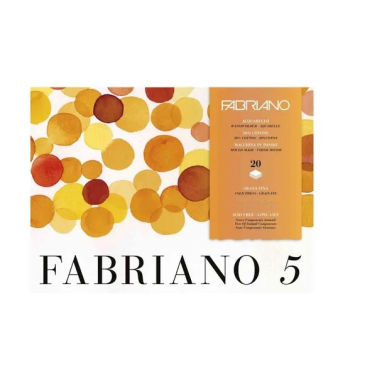 Papel Fabriano 5 Grano Fino 23x31 Avulso 19100258 Fabriano