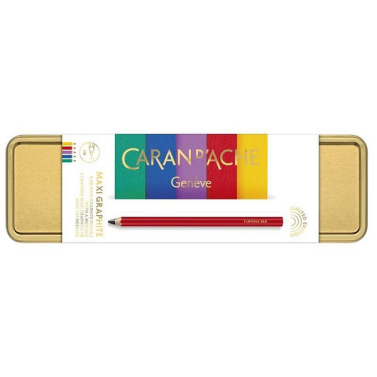 Estojo Max Graphite Noel c/5 498022 Carand´ache