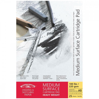 Bloco Medium Surface A5 220gr 25fls 6689735 Winsor & Newton