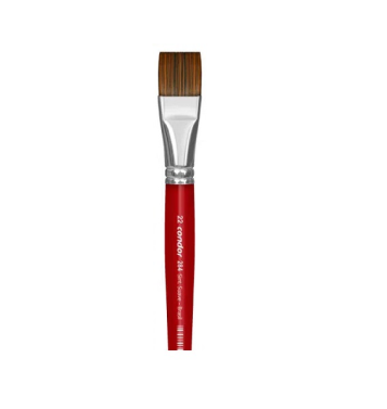 Pincel Sintetico Chato 284 Nº22 Condor
