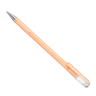 Caneta Gel Hybrid  Milk 0,8mm Laranja Pastel Pentel