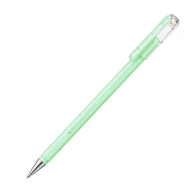 Caneta Gel Hybrid  Milk 0,8mm Verde Pastel Pentel