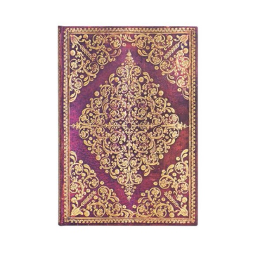 Caderno 14x18 Pautado 72fls Viola Midi Pb8116-6 Paperblanks