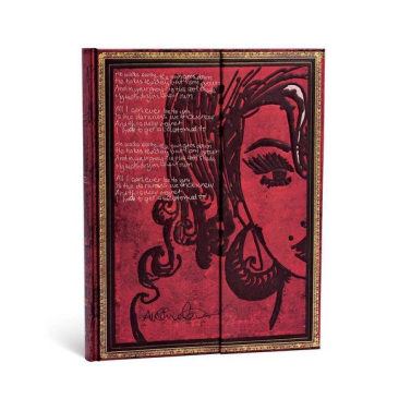 Caderno 18x23 Pautado 72fls Amy Winehouse Fb2526-9 Paperblanks