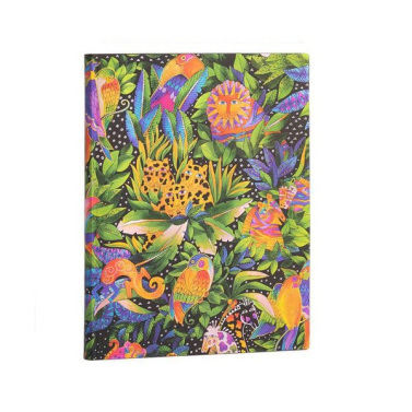 Caderno Flexis 18x23 Pautado 88fls Jungle Song Ultra Pb7269-0 Paperblanks